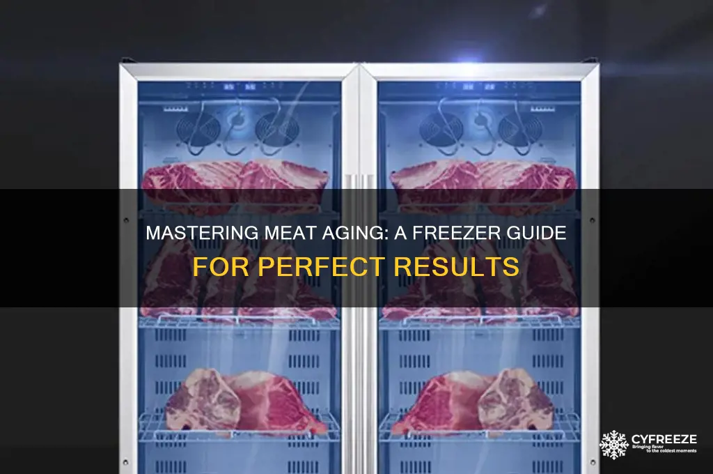 how to use a freezer to age meat