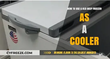 Repurpose Your Old Deep Freezer: A Creative Cooler Solution