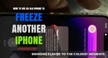 Freeze an iPhone Using an Old iPhone: A Step-by-Step Guide