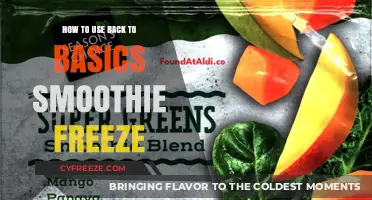 Mastering Back to Basics Smoothie Freeze: Simple Tips for Delicious Blends