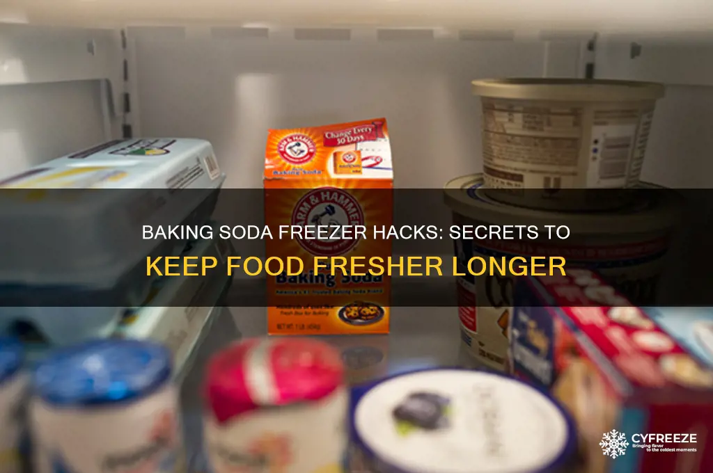 how to use baking soad for freezer tricks secrets