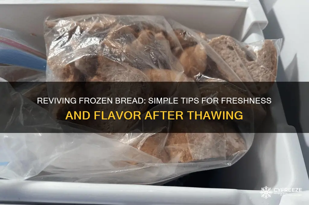 how to use bread after freezing
