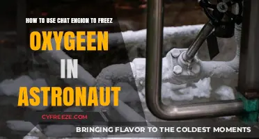 Using Chat Engines to Freeze Oxygen for Astronaut Survival in Space