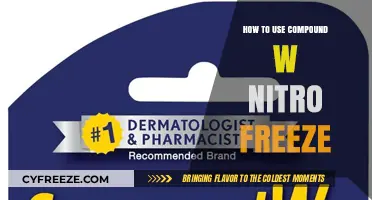 Effective Compound W Nitro Freeze Application Guide for Clearer Skin