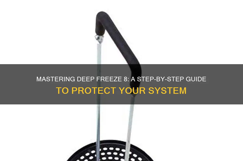 how to use deep freeze 8