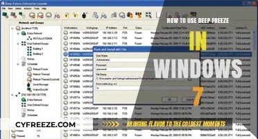 Mastering Deep Freeze: A Step-by-Step Guide for Windows 7 Users