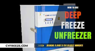 Mastering Deep Freeze Unfreezer: A Step-by-Step Guide to Safe Usage