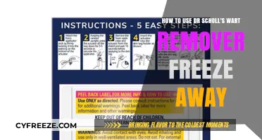 Effective Wart Removal: Master Dr. Scholl's Freeze Away Technique