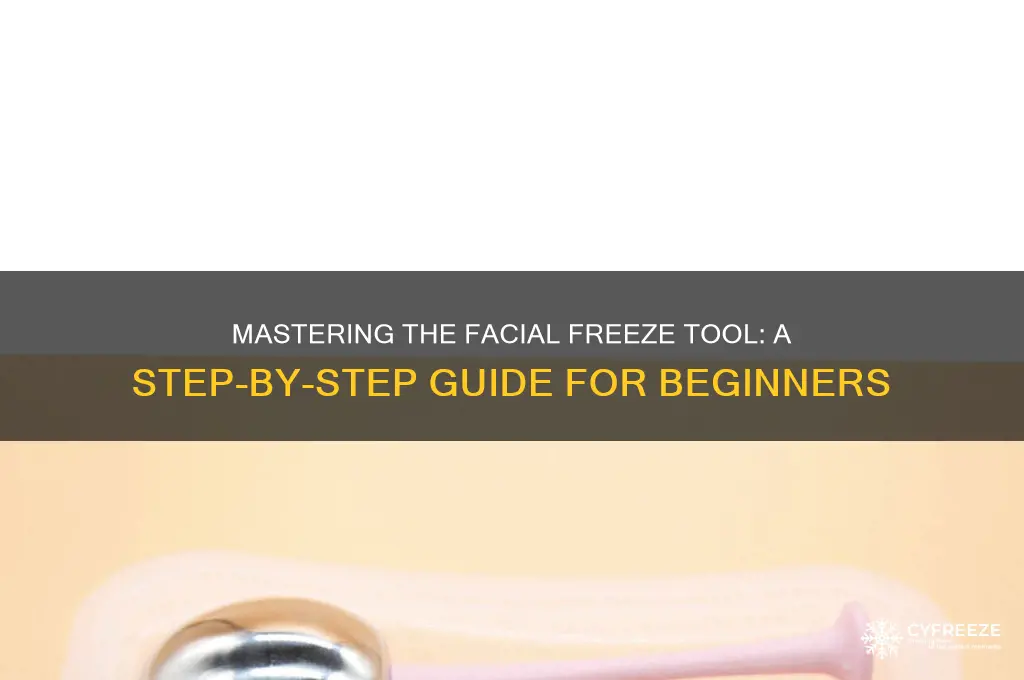 how to use facial freeze tool
