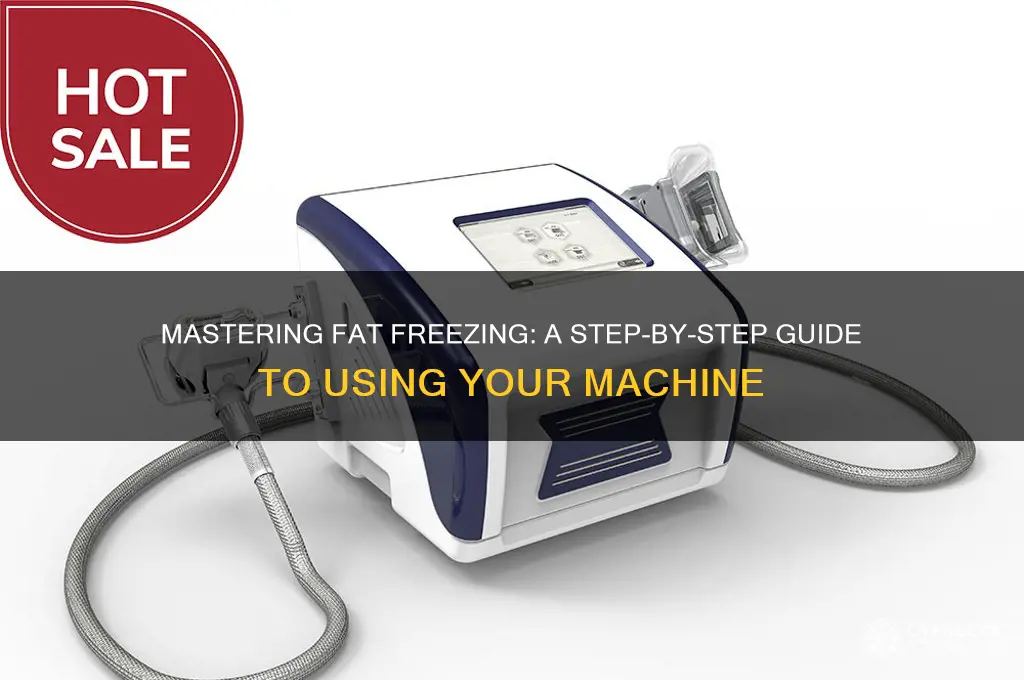 how to use fat freeze machine
