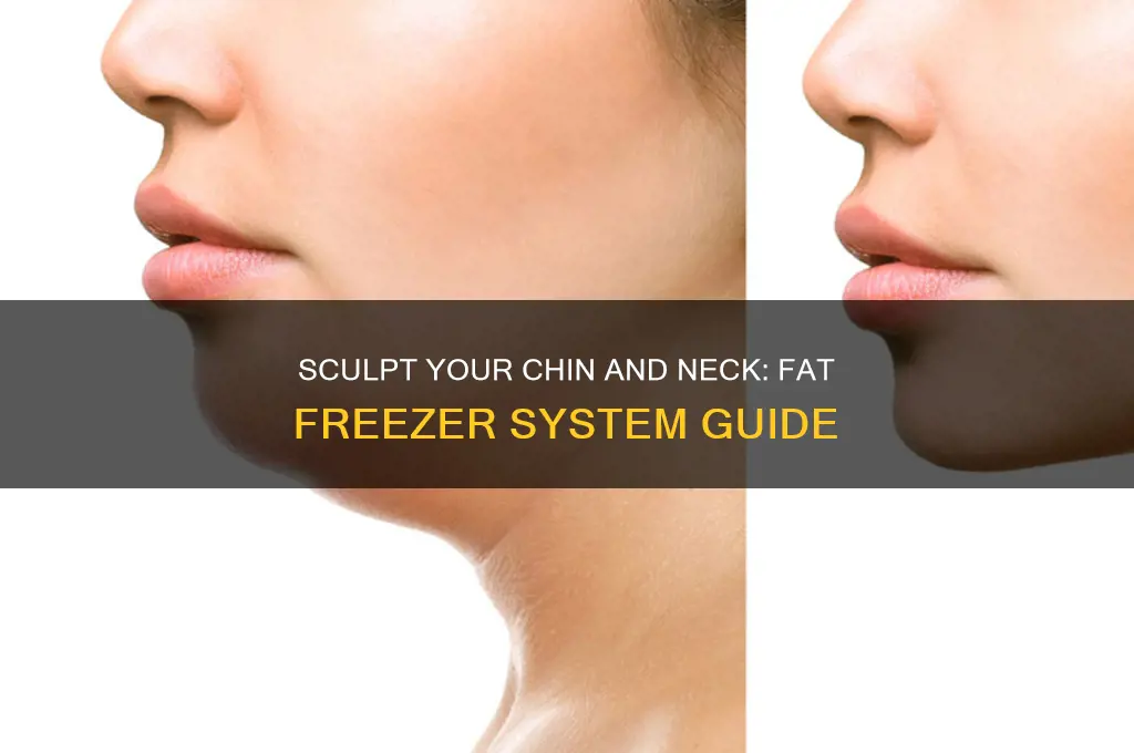 how to use fat freezer chin and neck sculpting system