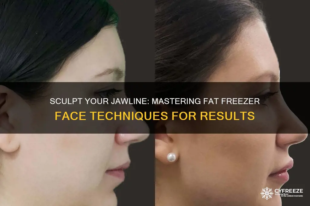 how to use fat freezer face