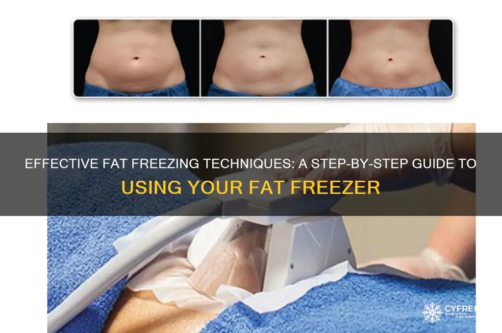 how to use fat freezer