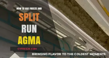 Mastering Agma: Freeze and Split Run Techniques for Optimal Performance