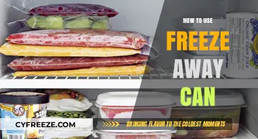 Effective Tips for Using Freeze Away Cans Safely and Efficiently