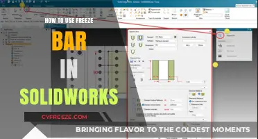 Mastering SolidWorks: Effective Techniques to Utilize the Freeze Bar