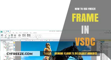 Mastering Freeze Frame in VSDC: A Step-by-Step Editing Guide