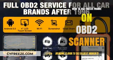 Mastering Freeze Frame Data: A Guide to Using OBD2 Scanners