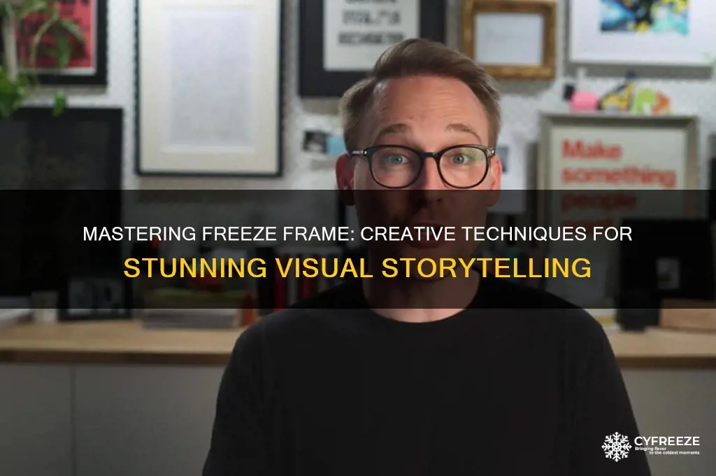 how to use freeze frame