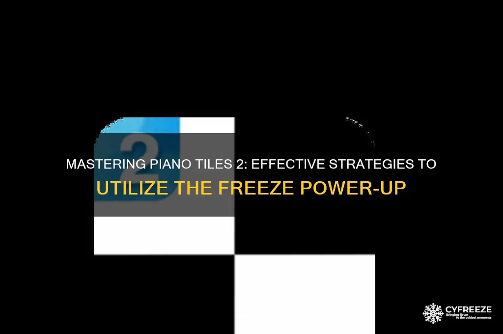 how to use freeze in piano tiles 2