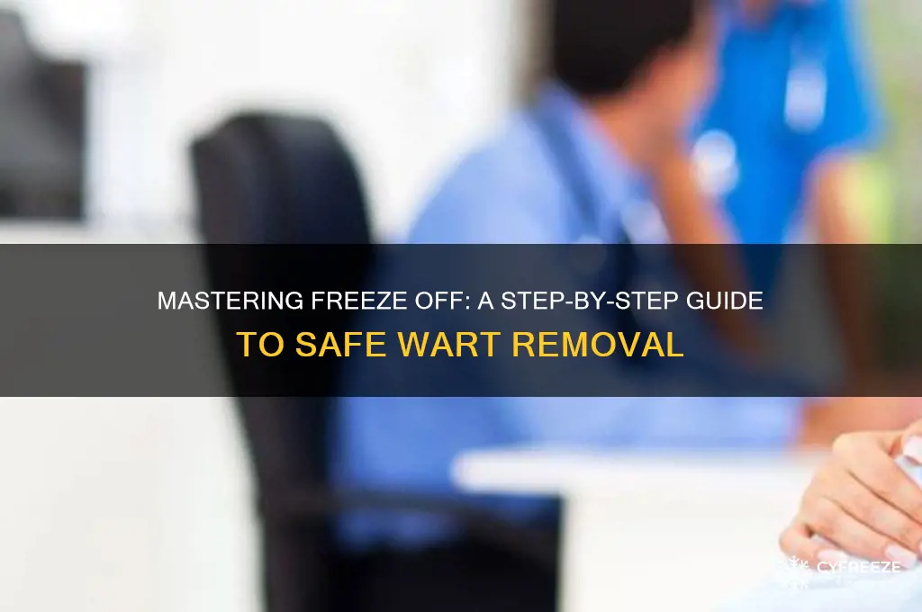 how to use freeze off