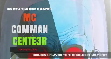 Mastering Freeze Physics in Deadpool's MC Command Center Mod