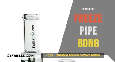 Master the Chill: A Guide to Using Your Freeze Pipe Bong