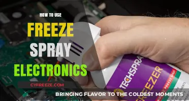 Effective Freeze Spray Techniques for Electronics Repair and Maintenance