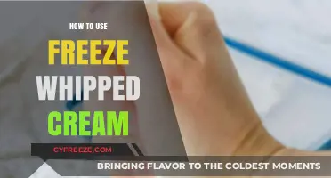 Mastering Freeze Whipped Cream: Creative Uses and Storage Tips