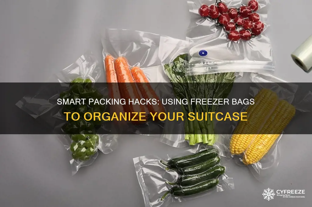 how to use freezer bags for packing suitcases