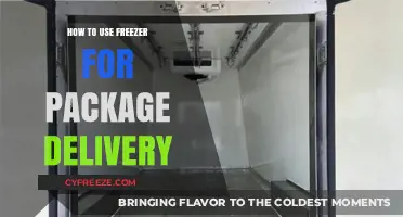 Innovative Freezer Use: Streamlining Package Delivery for Freshness and Efficiency
