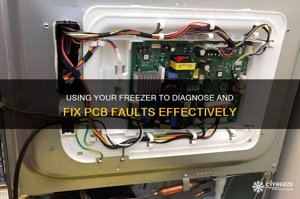how to use freezer for pcb fault