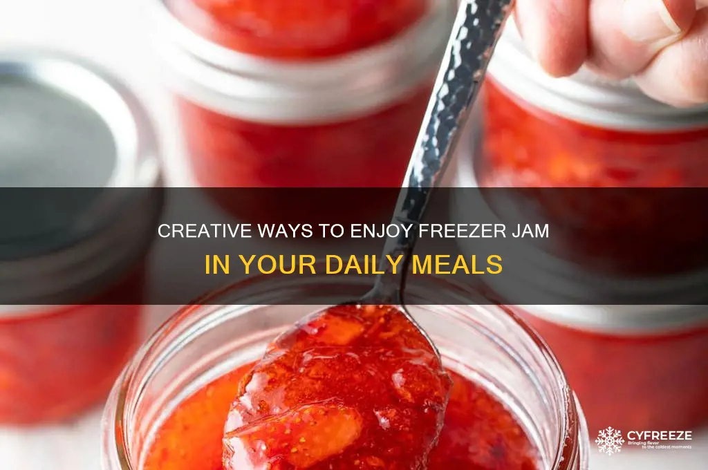 how to use freezer jam