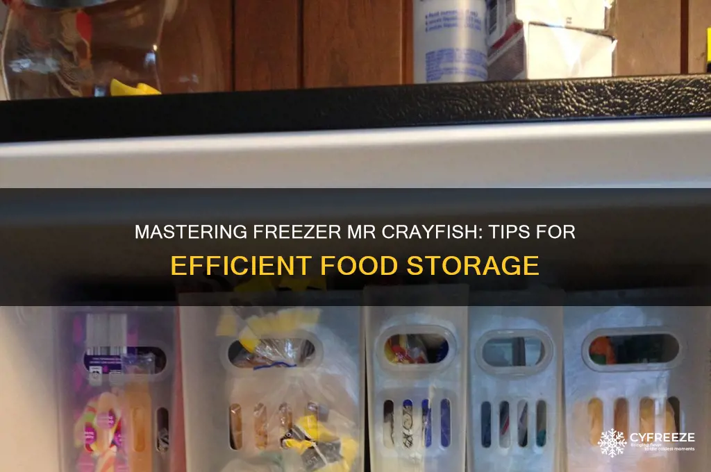 how to use freezer mr crayfish