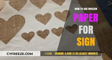 Creative Sign Making: Using Freezer Paper for Stencils and Transfers