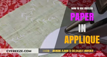 Mastering Appliqué: Creative Techniques Using Freezer Paper for Stunning Designs
