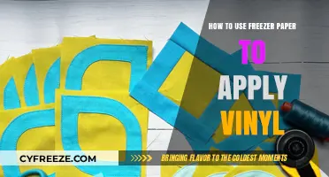 Mastering Vinyl Application with Freezer Paper: A Step-by-Step Guide