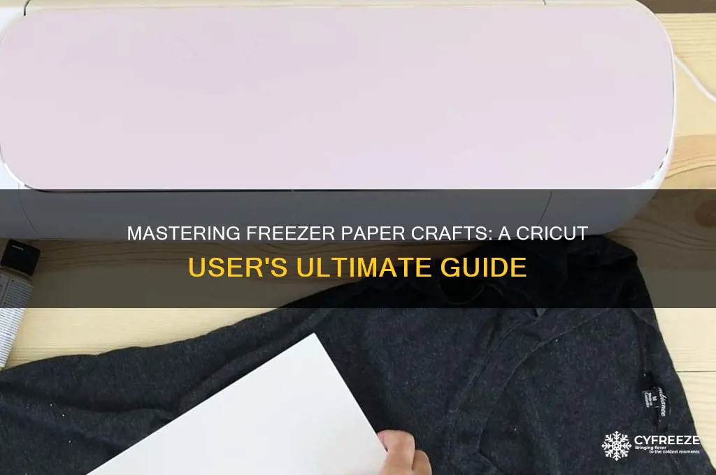 how to use freezer paper with cricut