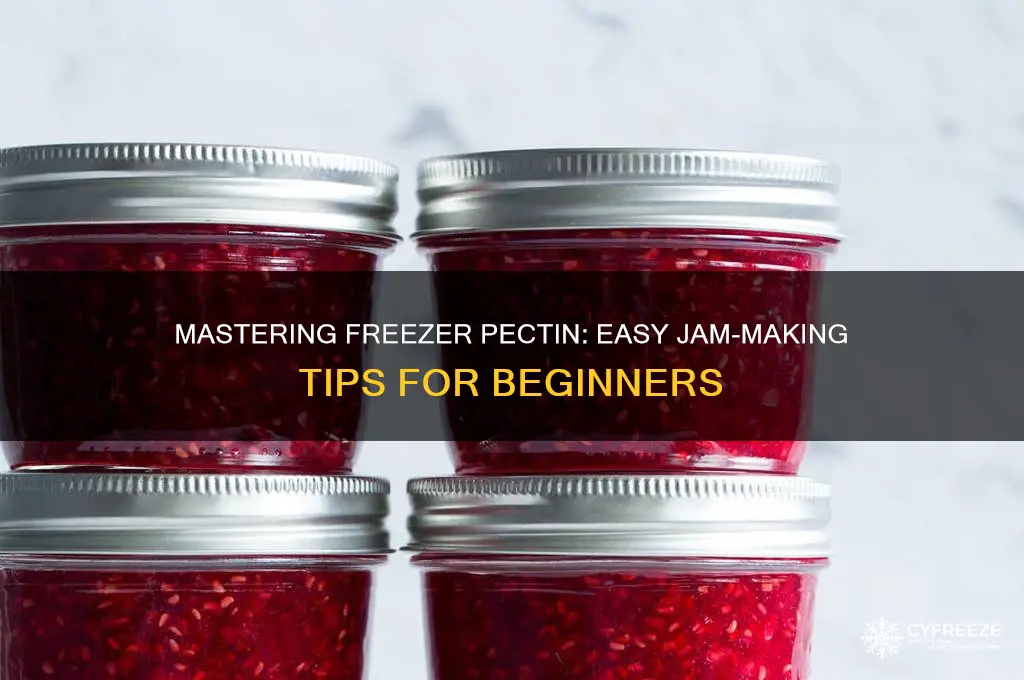 how to use freezer pectin