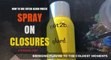 Mastering Got2B Glued Freeze Spray for Flawless Closure Styling