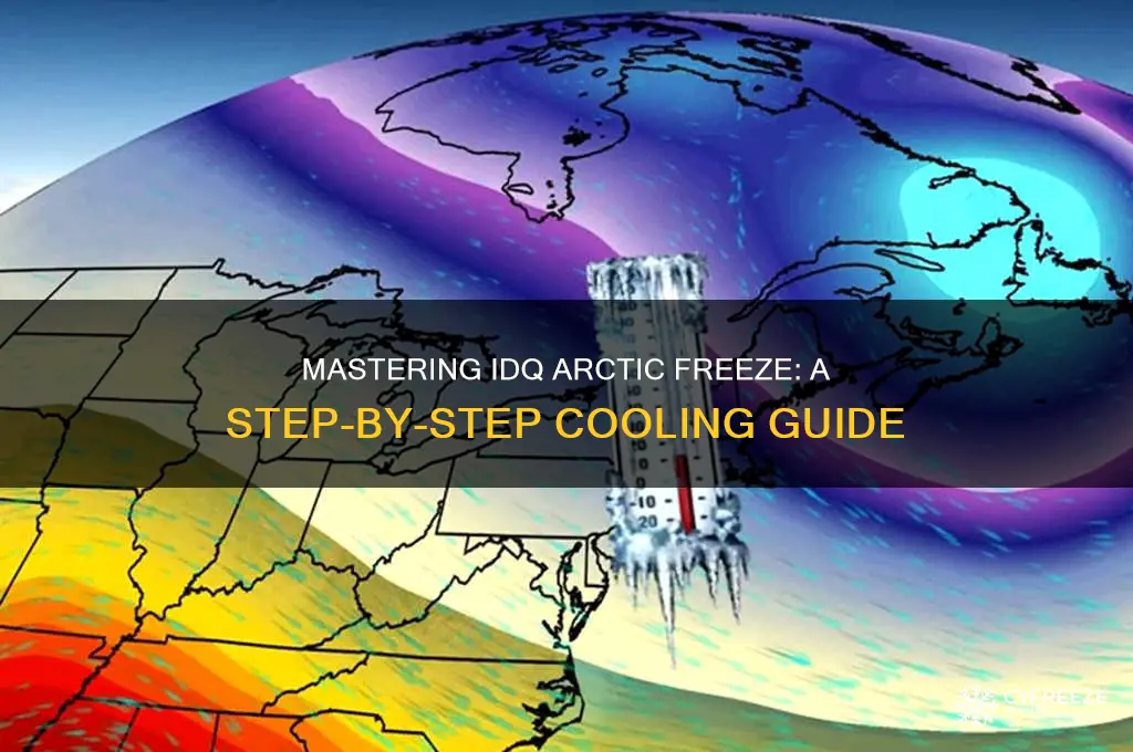 how to use idq arctic freeze