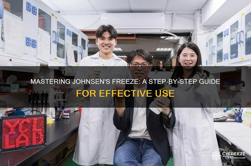 how to use johnsen