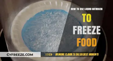 Quick-Freezing Food with Liquid Nitrogen: A Comprehensive Guide