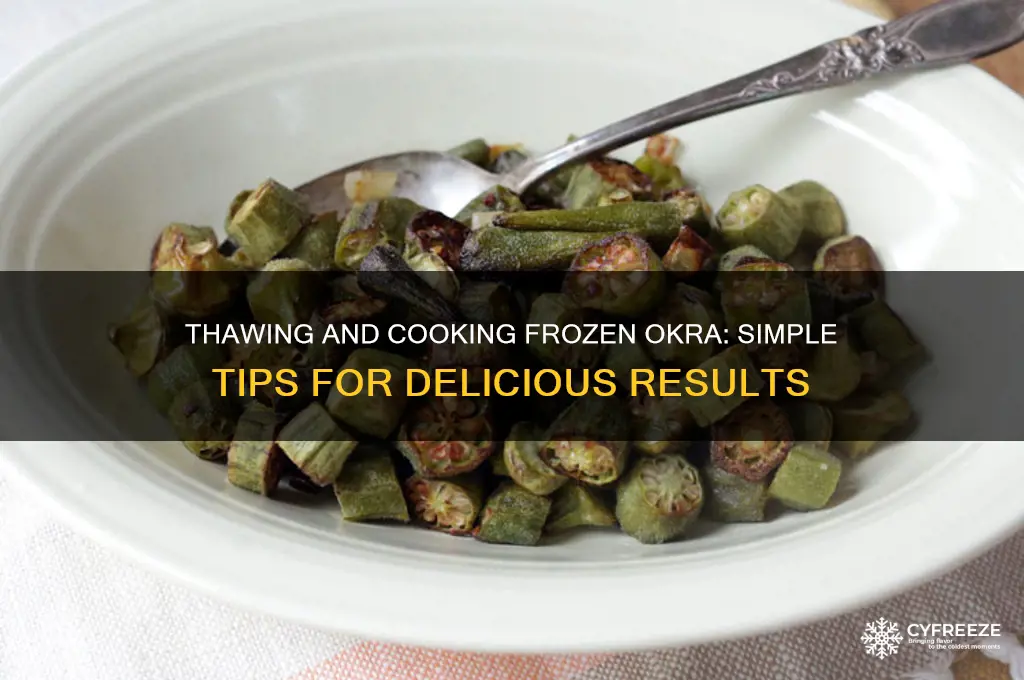 how to use okra from the freezer