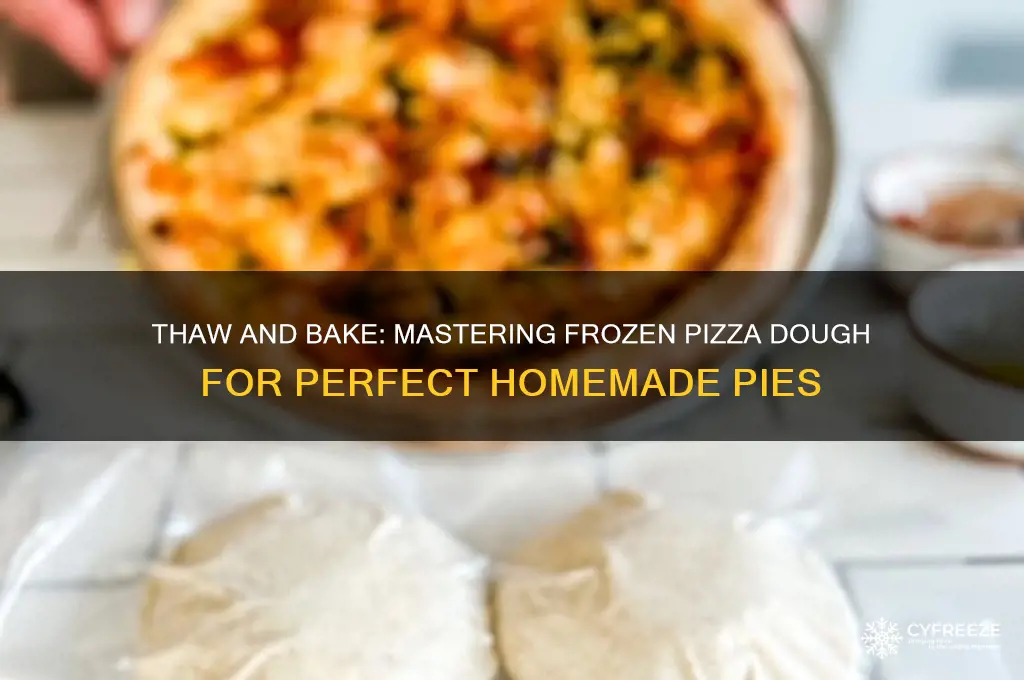 how to use pizza dough from freezer