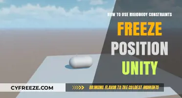 Mastering Rigidbody Constraints: Freeze Position in Unity Made Easy