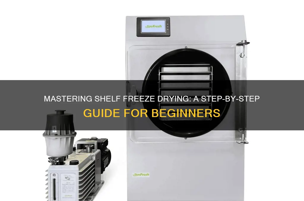 how to use shelf freez dryer