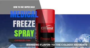 Mastering Super Cold Medical Freeze Spray: Effective Application Techniques and Safety Tips