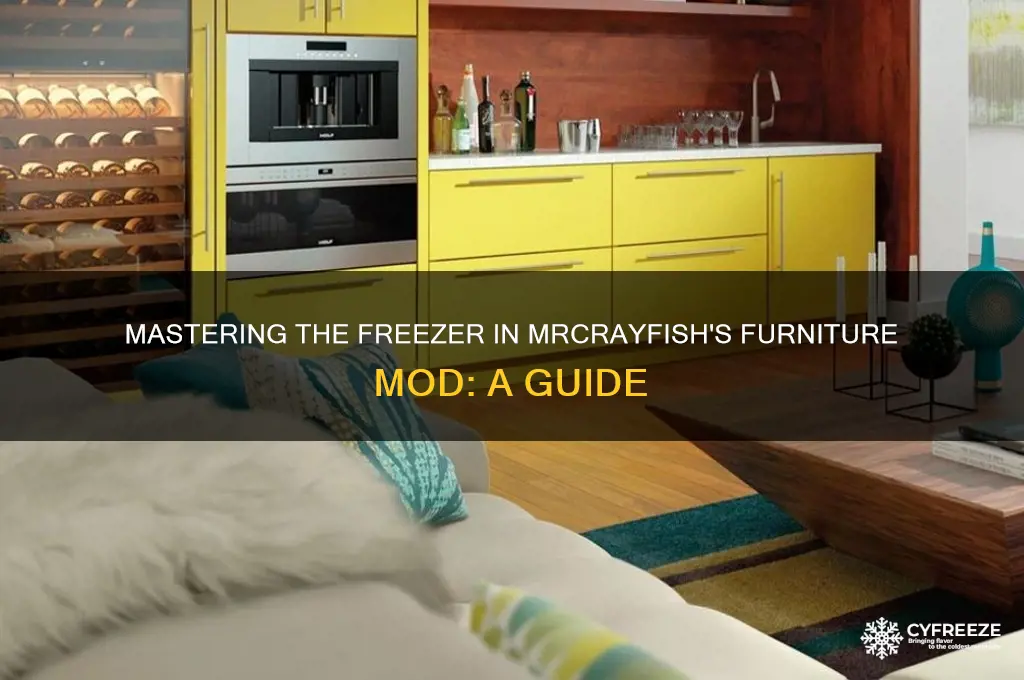 how to use the freezer in mrcrayfish