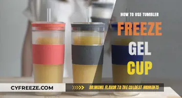 Mastering the Tumbler Freeze Gel Cup: A Step-by-Step Guide